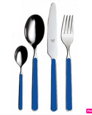 MEPRA SET 24 PEZZI POSATE FANTASIA BLU
