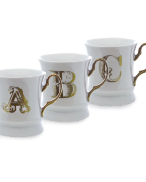 LIVELLARA TAZZA MUG LETTERA GOLD