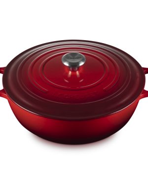 LE CREUSET MARMITTA EVOLUTION IN GHISA VETRIFICATA 32 CM CILIEGIA