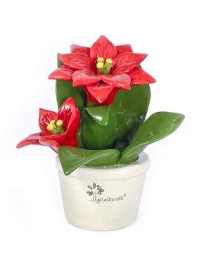 GLI ALBERELLI PROFUMOTTA STELLA DI NATALE ROSSA