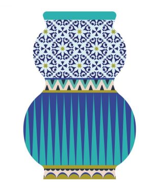 VESTA VASO GIUDECCA GRANDE SANTORINI