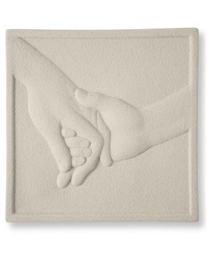 LINEASETTE QUADRETTO 15X15 MANI CAOLINO