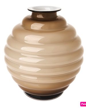 ONLYLUX VASO ANELLI  OPALE FUME' H25