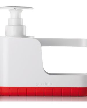 GUZZINI ORGANIZZATORE PER AREA LAVELLO CON DOSATORE REMOVIBILE ROSSO