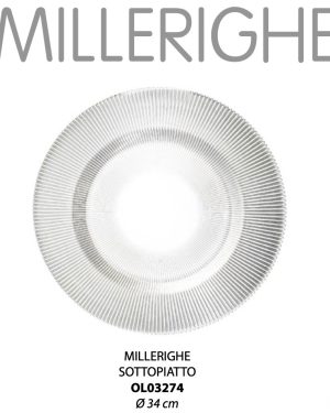 ONLYLUX 6 SOTTOPIATTI MILLERIGHE