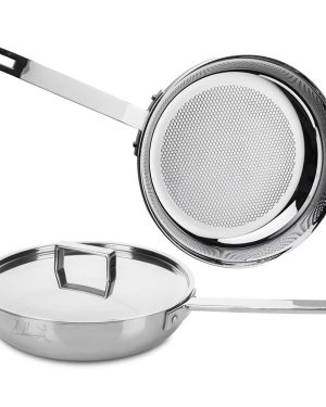 MEPRA PADELLA 26 + COPERCHIO ATTIVA ACCIAIO