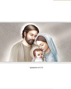 ESTEGO QUADRO SACRA FAMIGLIA 115 X 57