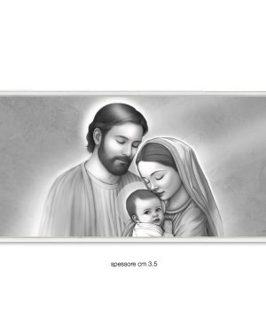 ESTEGO QUADRO SACRA FAMIGLIA 115 X 57