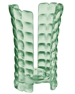 GUZZINI PORTABICCHIERI VERDE TRASPARENTE