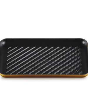 LE CREUSET Grill rettangolare Tradition in ghisa vetrificata nectar