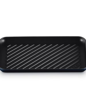 LE CREUSET Grill rettangolare Tradition in ghisa vetrificata nuit