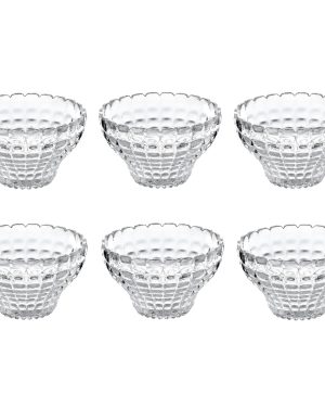 GUZZINI 6 COPPETTE 12 CM TRASPARENTE