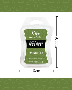 WOODWICK WAX MELT EVERGREEN