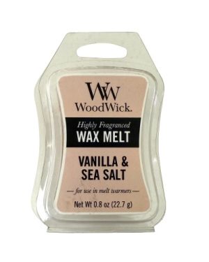 WOODWICK WAX MELT VANILLA & SEA SALT