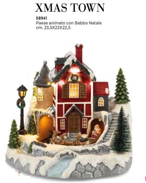 FADE VILLAGGIO NATALIZIO (PAESE CON BABBO NATALE)