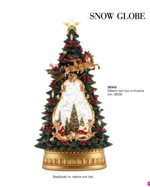 FADE SNOW GLOBE ALBERO
