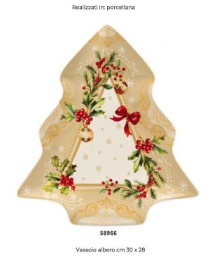 FADE VASSOIO ALBERO AGRIFOGLIO