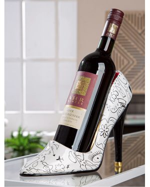 GILDE PORTABOTTIGLIE SCARPA TACCO ALTO "MODERN ART PUMPS"