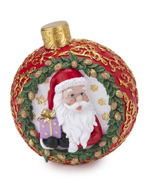 HENRIETTE SFERA BABBO NATALE ROSSA 22