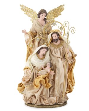 HENRIETTE NATIVITA' CON ANGELO ORO