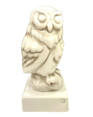 MACRI SCULTURA LA CIVETTA BIANCA