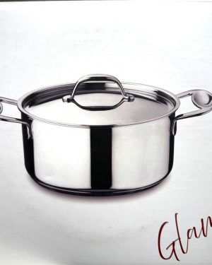 MEPRA CASSERUOLA 20 + COPERCHIO GLAMOUR INOX