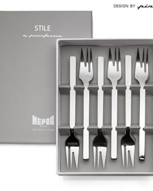 MEPRA SET 6 FORCHETTINE DOLCE STILE BY PININFARINA