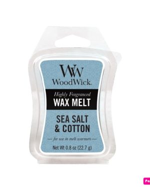 WOODWICK WAX MELT SEA SALT & COTTON
