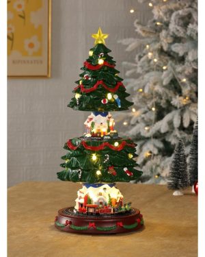 IL MONDO DEI CARILLON Albero di Natale a 2 livelli