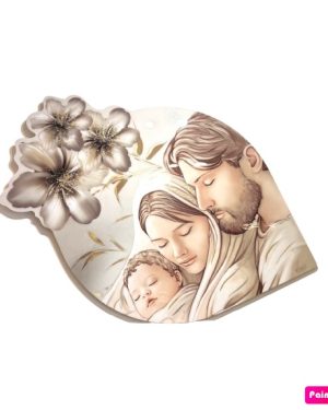 QUADRO DA PARETE SACRA FAMIGLIA SAGOMATO