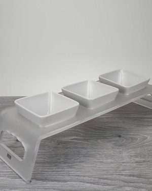 DILLO ANTIPASTIERA SATINATA BIANCA