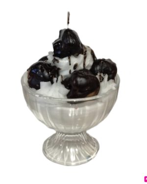 INTRONA CANDELA A FORMA COPPA DI BIGNE'