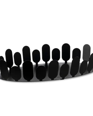 ARTI E MESTIERI PORTA CENTROTAVOLA OVALE PARK NERO