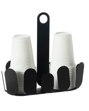 ARTI E MESTIERI PORTA BICCHIERI PARK NERO