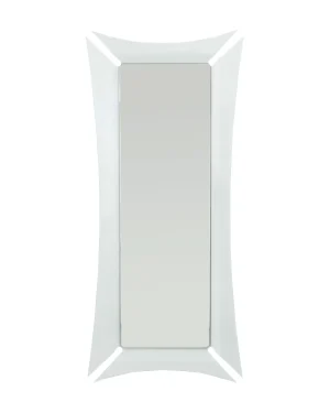 ARTI E MESTIERI SPECCHIO LUNGO DA TERRA MORGANA BIANCO