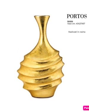 FADE PORTOS VASO DA TERRA IN ORO H 67