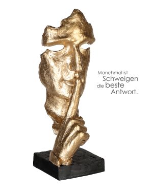 GILDE SCULTURA IL VOLTO "SILENCE"