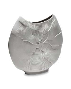 HENRIETTE VASO INCRESPATO BIANCO