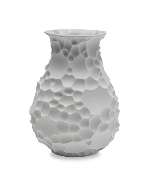 HENRIETTE VASO ROCK BIANCO