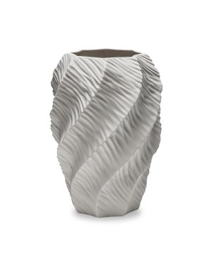 HENRIETTE VASO ONDE BIANCO