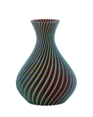 MELAVERDE VASO SPIRALE DIAMANTE