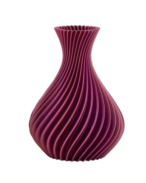 MELAVERDE VASO SPIRALE VIOLA BICOLOR