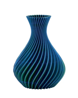 MELAVERDE VASO SPIRALE SMERALDO