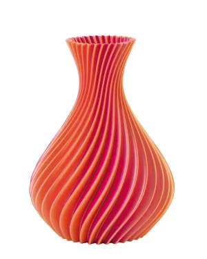 MELAVERDE VASO SPIRALE TRAMONTO