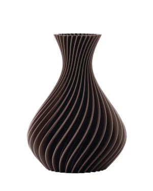 MELAVERDE VASO SPIRALE WENGE'