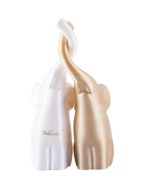 MELAVERDE ELEFANTI INTRECCIATI CHAMPAGNE