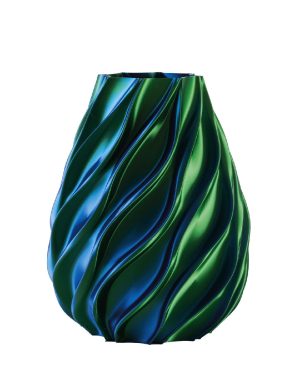 MELAVERDE VASO TWIST SMERALDO