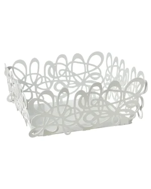 ARTI E MESTIERI PORTATOVAGLIOLI SCARABOCCHIO BIANCO MARMO