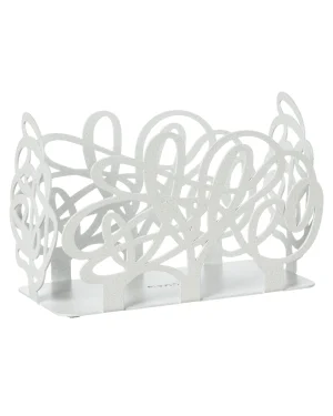 ARTI E MESTIERI PORTA BICCHIERI SCARABOCCHIO BIANCO MARMO