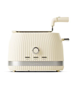 GUZZINI TOSTAPANE CON PINZE AVORIO " SOUS CHEF "